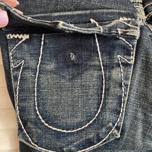 TRUE RELIGION “Joey Big T”  Bootcut Jeans, Size 28 - Picture 8 of 11